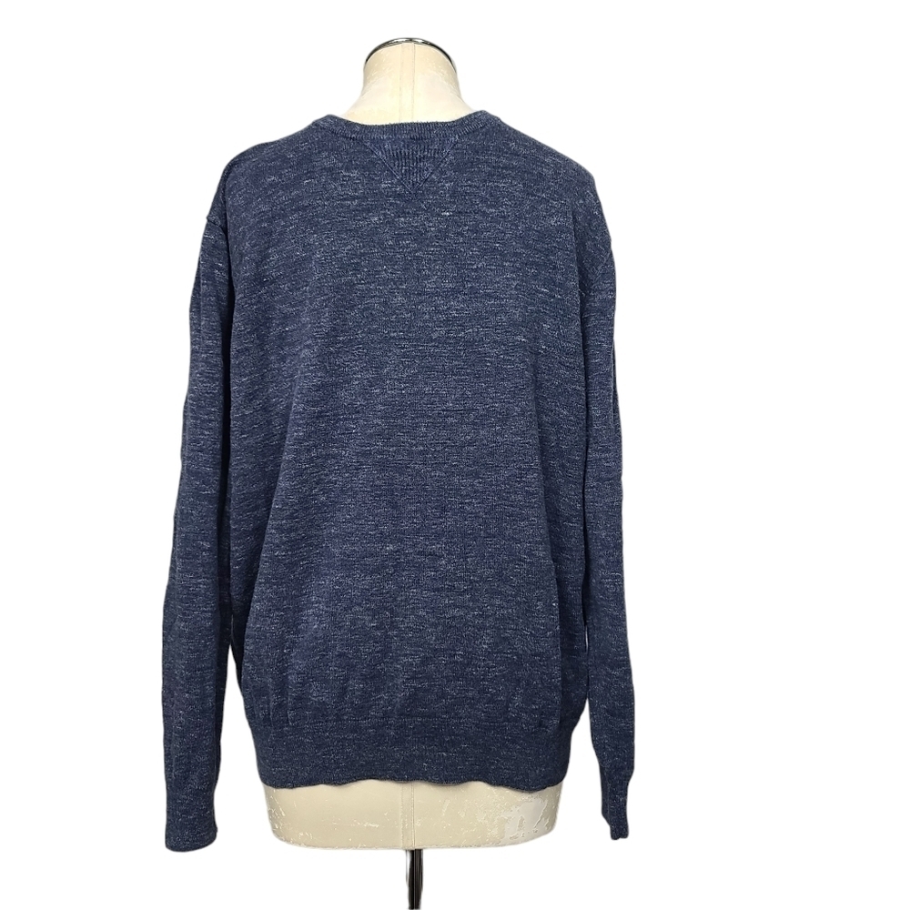 J. Crew Factory Crewneck Blue Men's Cotton Sweater XL